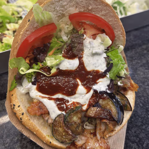 Berliner Hühner-Sandwich