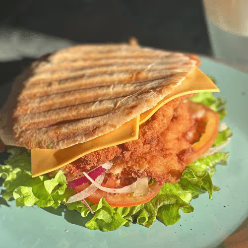 Schnitzel Chesse sandwich