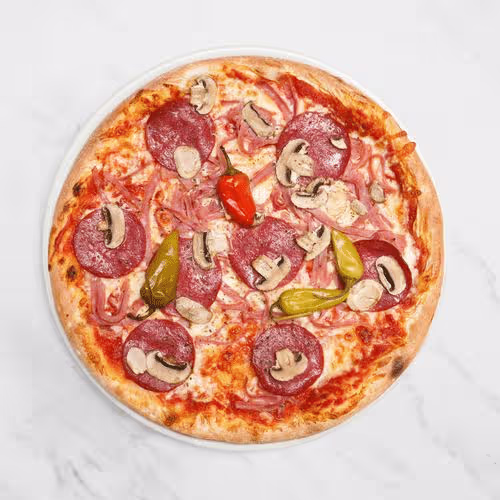 Pizza Diavolo (scharf)