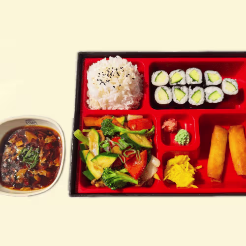 Vegetarisches Bento