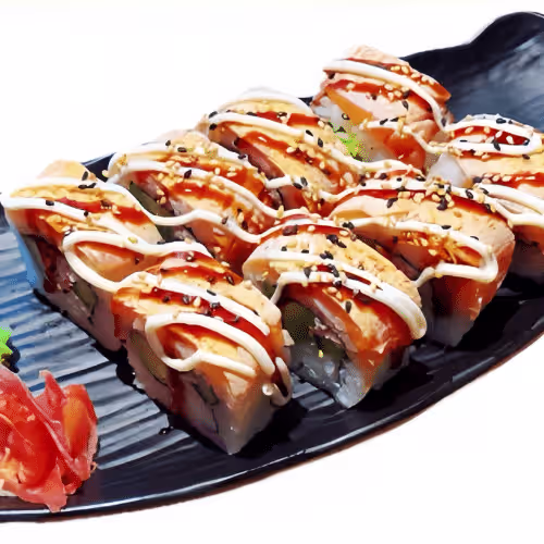 Aburi Salmon Roll
