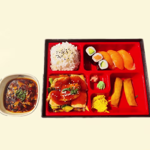 Lachs Bento