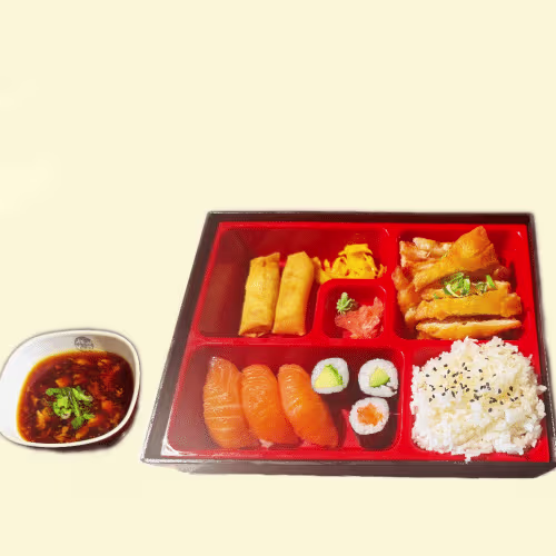 Knuspriges Huhn Bento