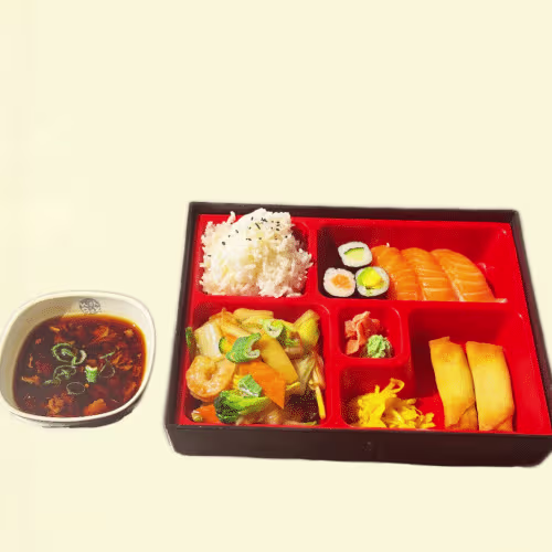 Garnelen Bento