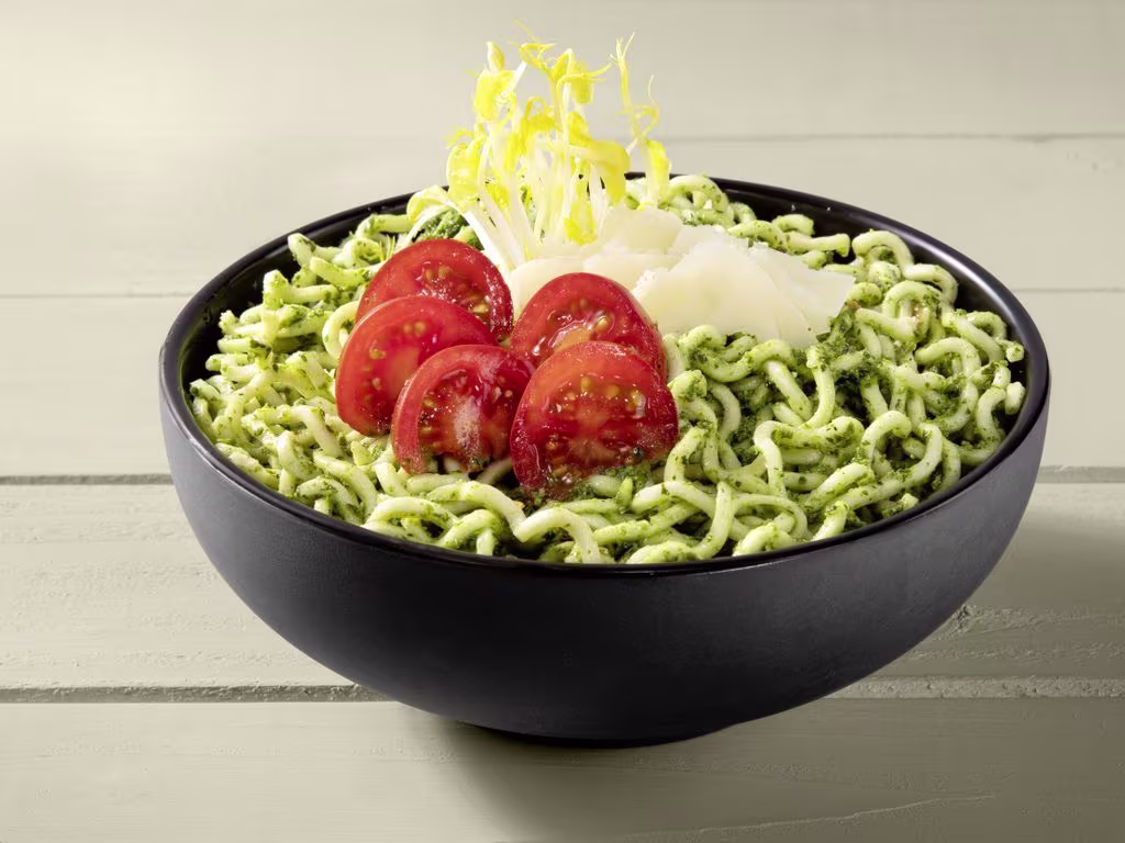 BASIL PESTO NOODLES