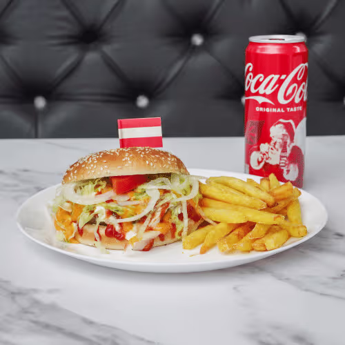 Cheeseburger Menü