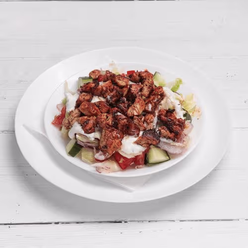 Hühnerstreifen-Salat