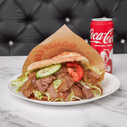 Lammkebap Sandwich Menü