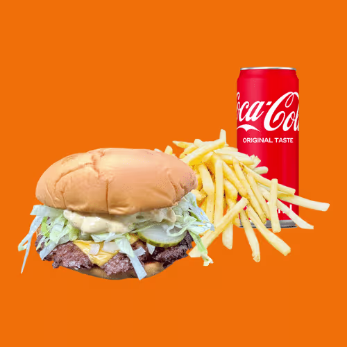 Big Rocket Burger Menü