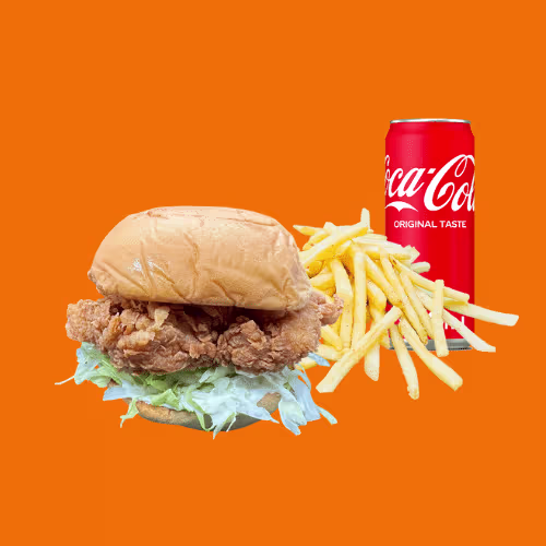 Classic Chicken Burger Menü