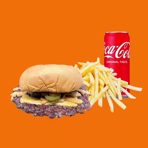 Spicy Jalapeño Burger Menü