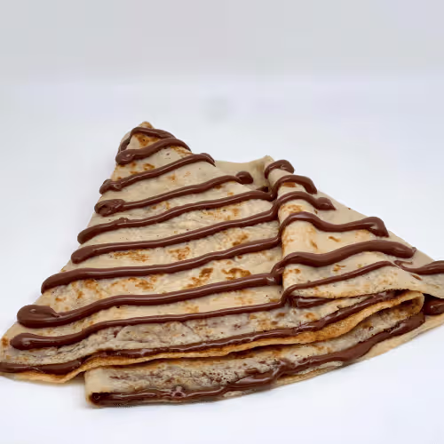 Crêpe mit Schokolade