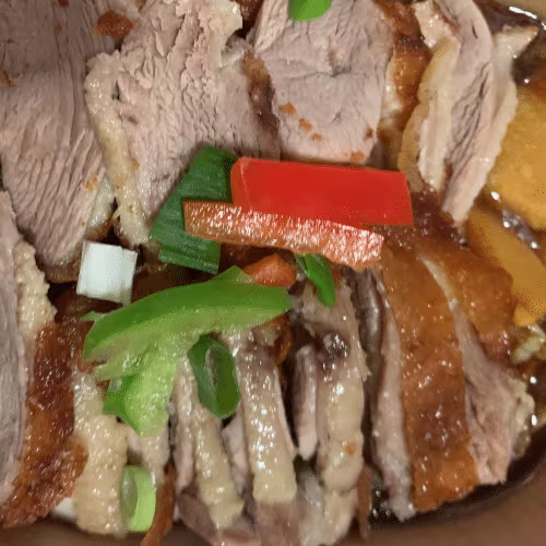 Ente nach Szechuan Art (scharf)
