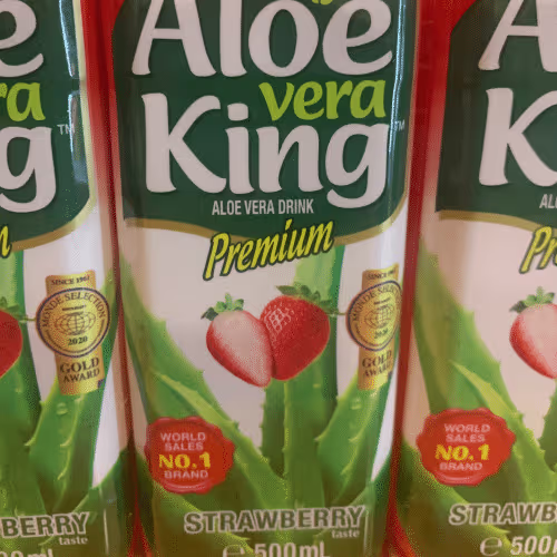 Aloe Vera Erdbeere 0,5l