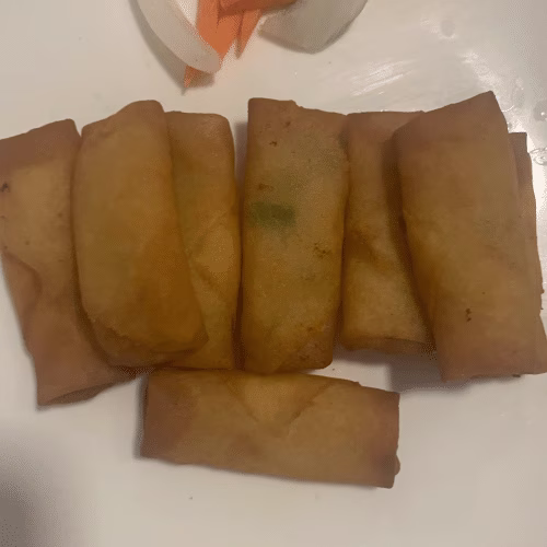 Mini-Frühlingsrollen (8 Stück, vegetarisch)