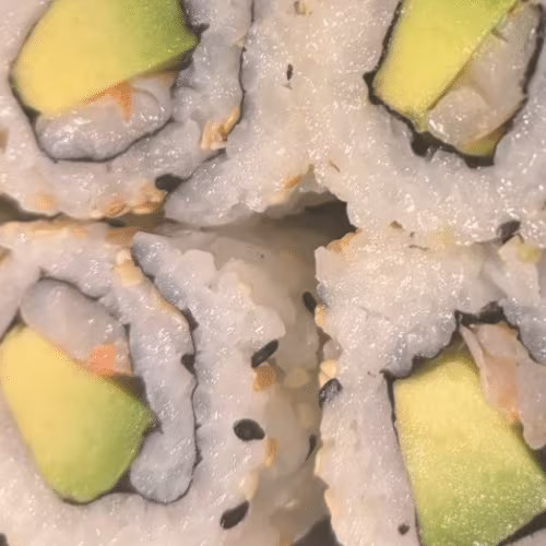 Ebi Maki mit Avocado (18 Stück)