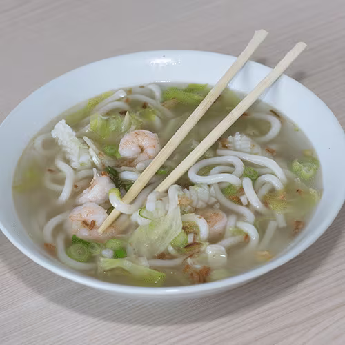 A1 - Udon Nudeln mit Meeresfrüchten