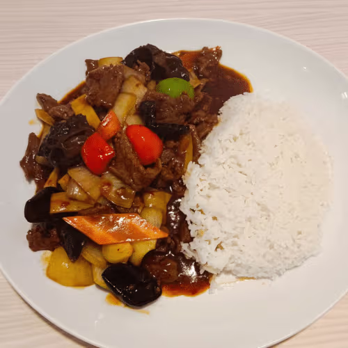 S3 - Rindfleisch Sichuan Art (scharf)