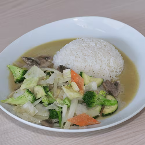 T13 - Grünes Curry Vegetarisch