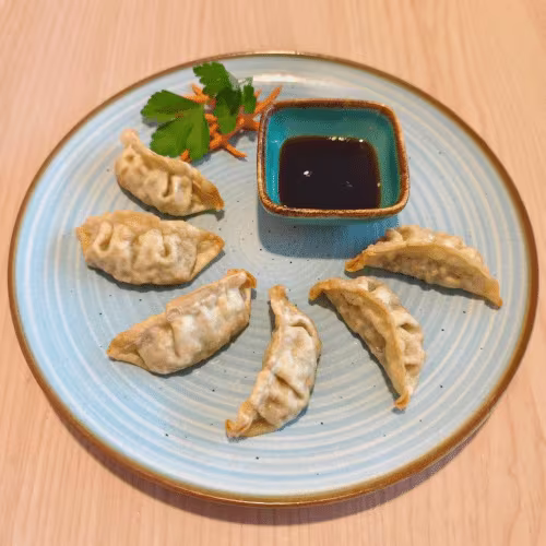 6 Gyoza mit Hühnerfleisch
