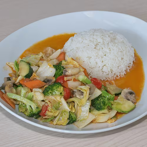 T12 - Rotes Curry vegetarisch