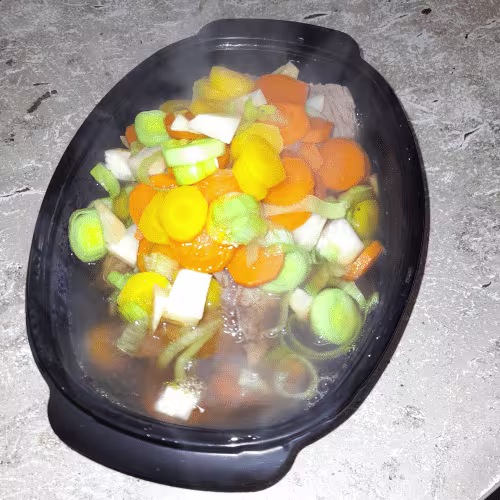 Gekochtes Rindfleisch - Tafelspitz
