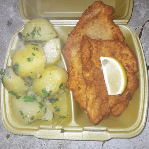 Wiener Schnitzel von der Pute