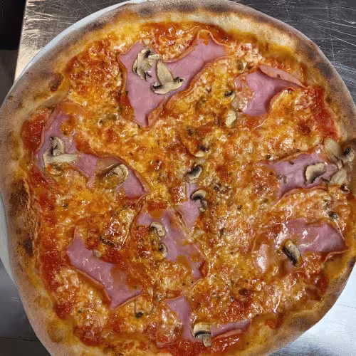 Pizza Prosciutto Funghi