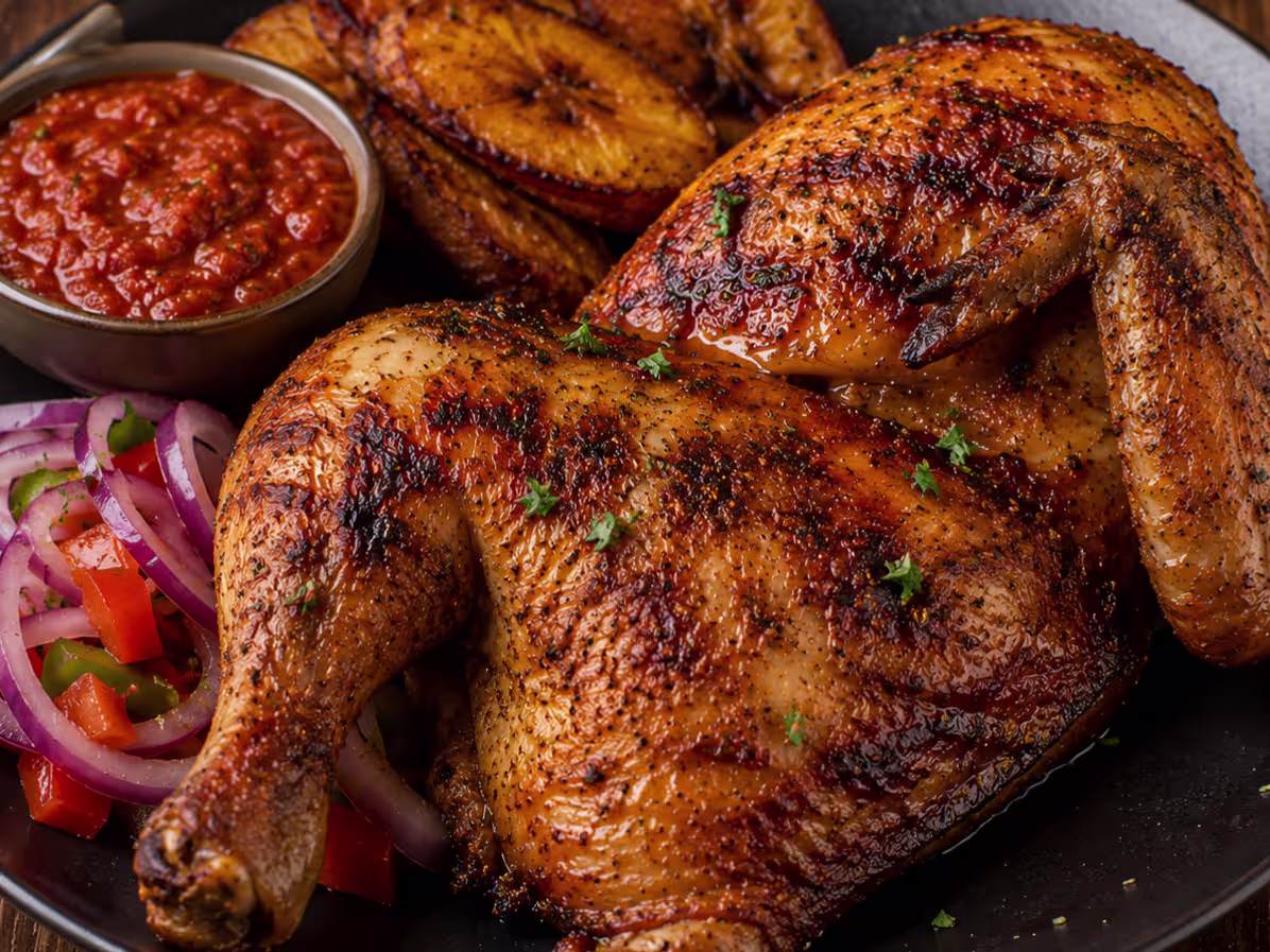 Roasted halfchicken