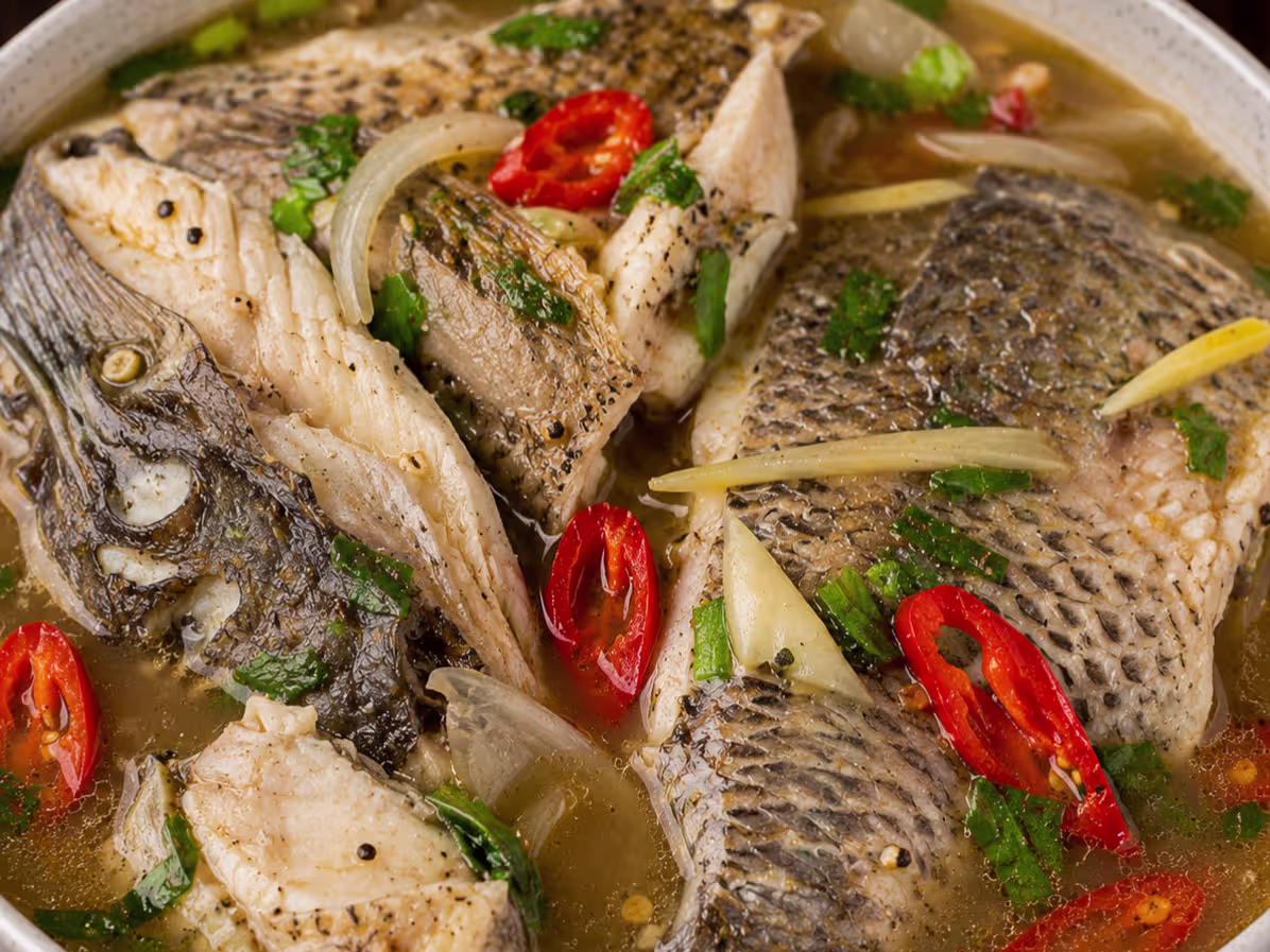 Tilapia pepper soup