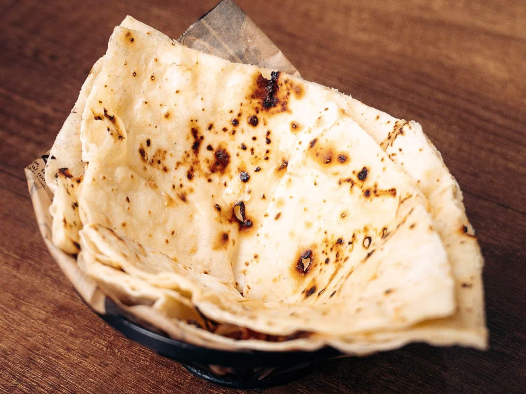 Naan mit Butter