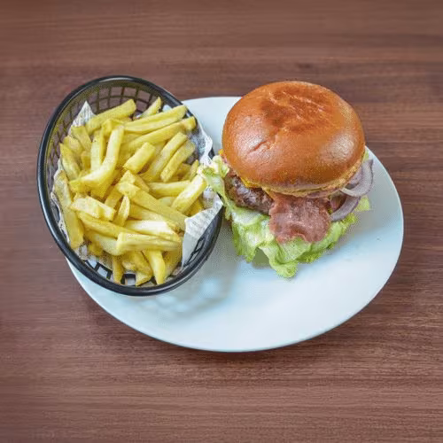 Hausgemachter Dallas Burger (scharf)