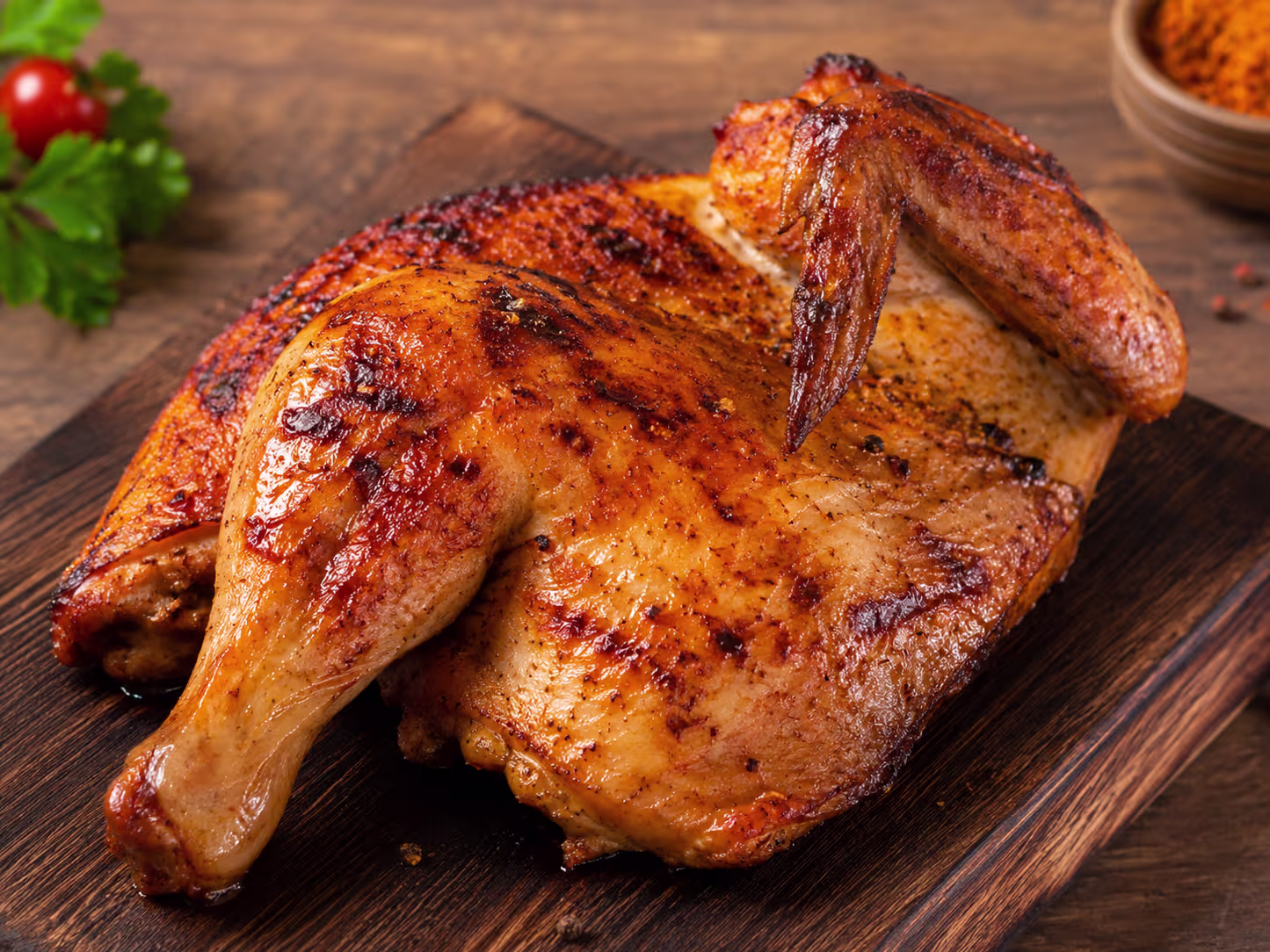 Halbes Grillhuhn