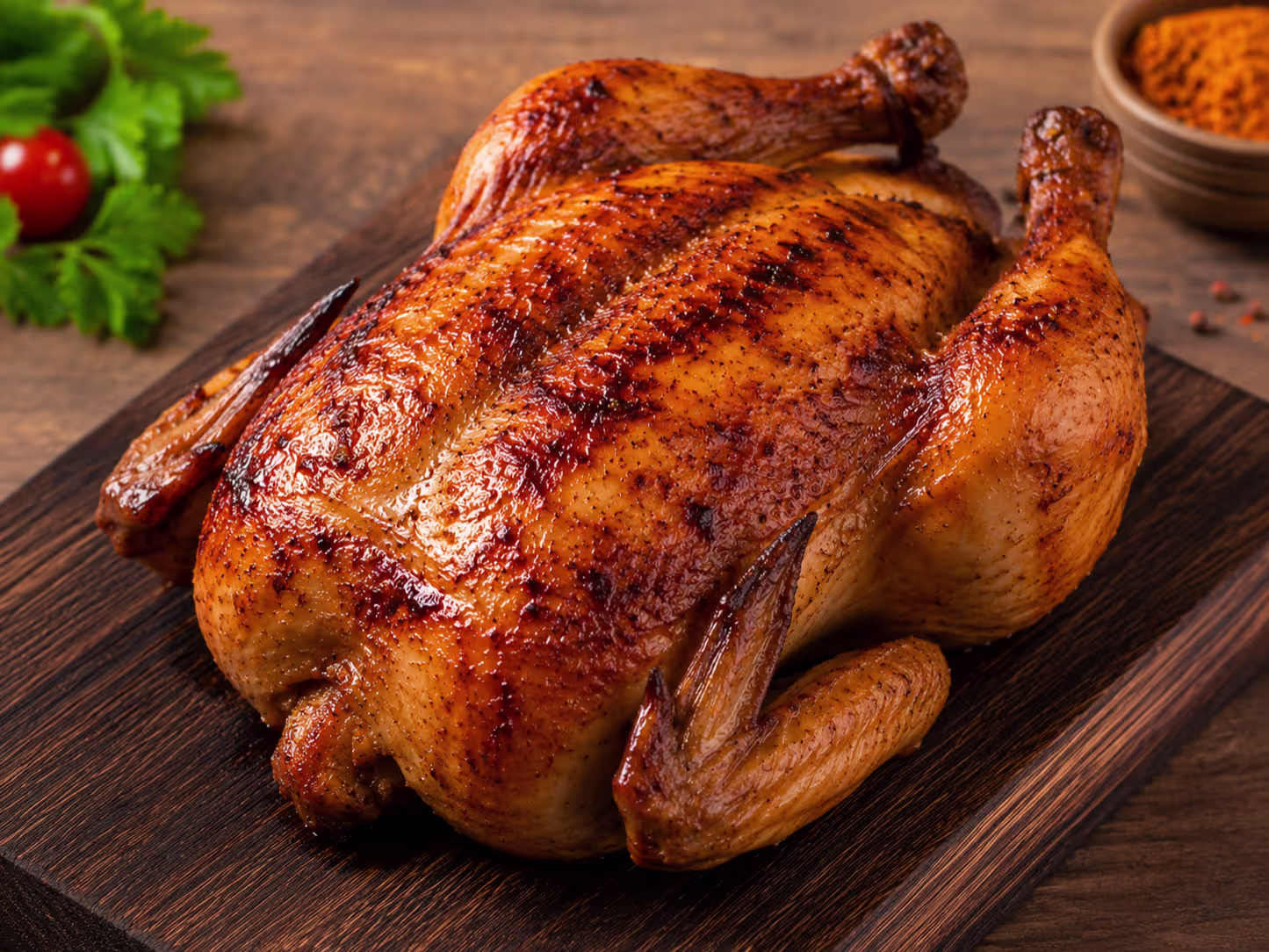Ganzes Grillhuhn