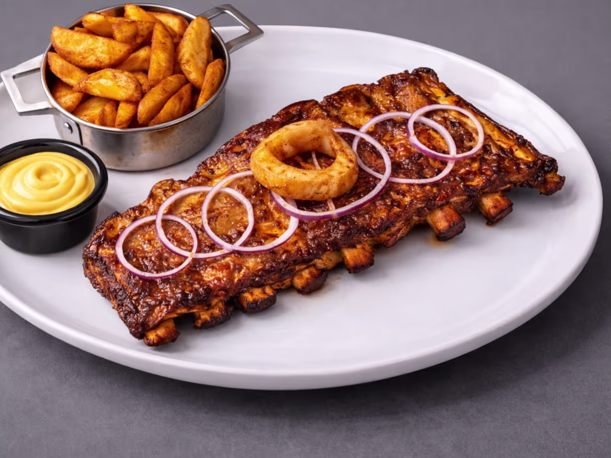 Kalb Spareribs (scharf)