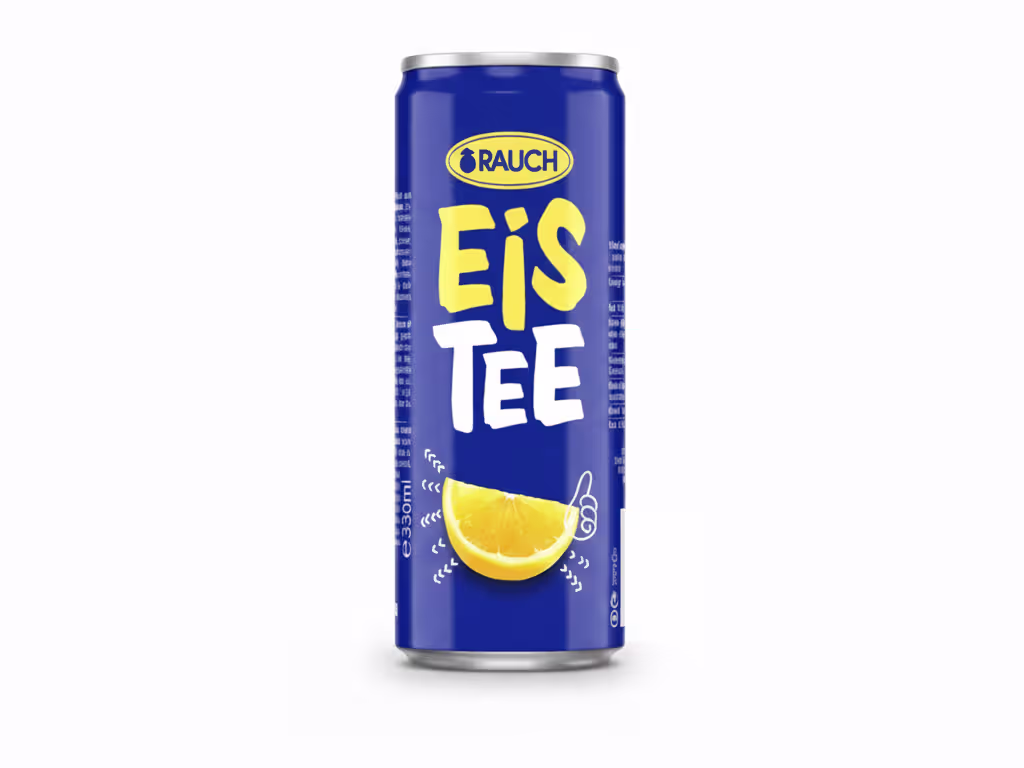 Rauch Eistee Zitrone 0,33l