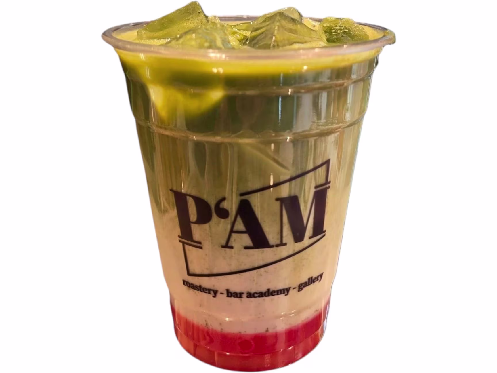 Iced Strawberry Matcha