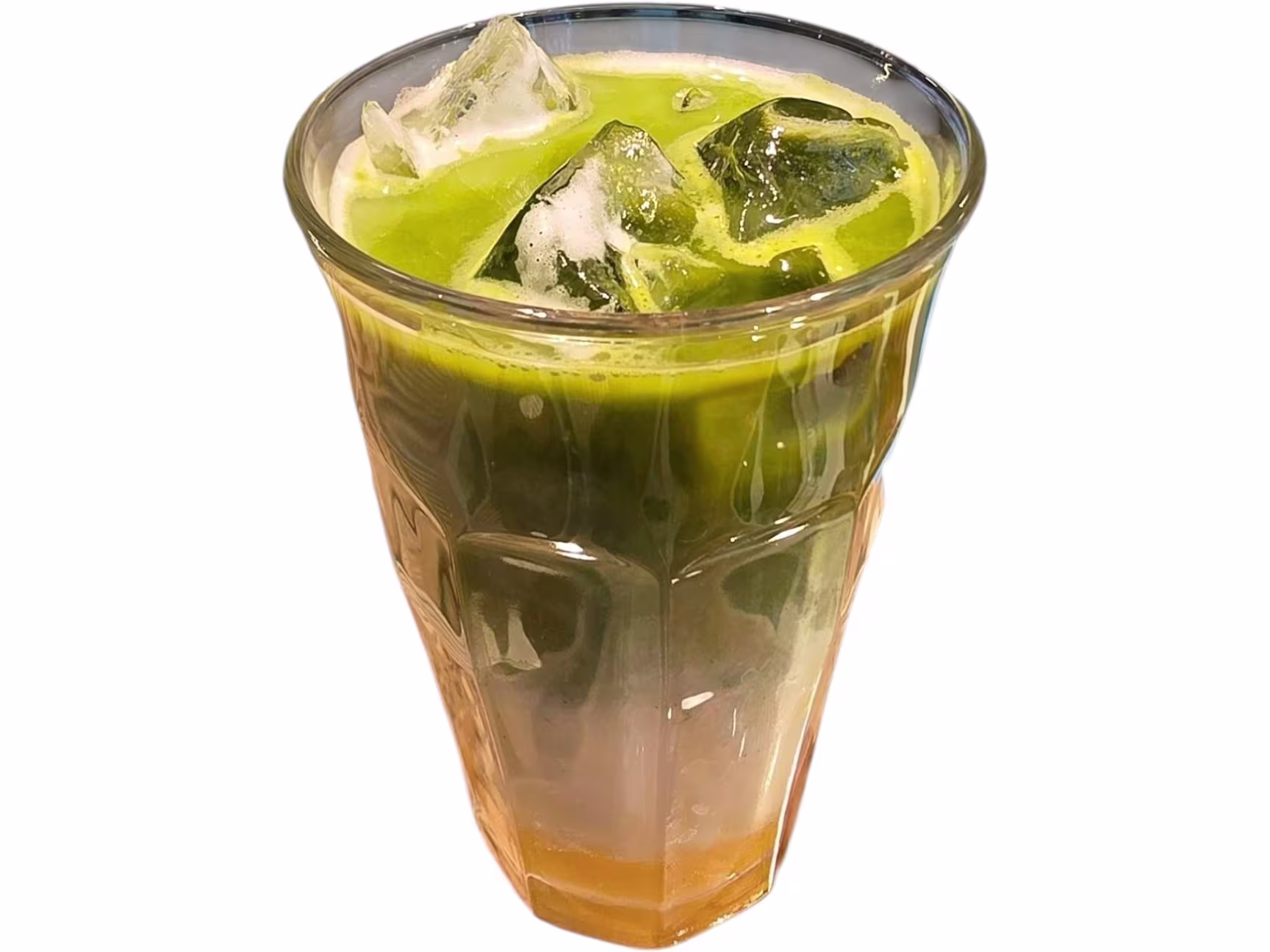 Iced Tropical Mango Matcha