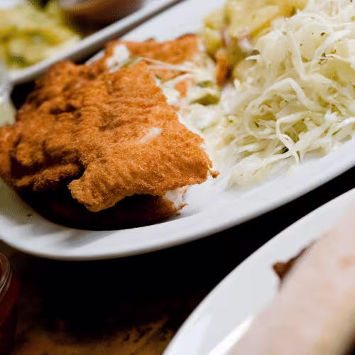 Kinder Wiener Schnitzel Menü