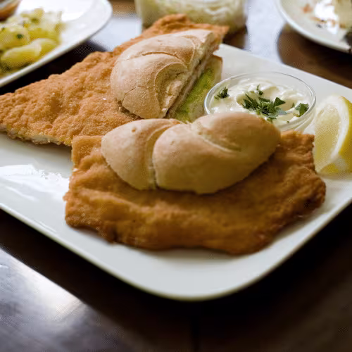 Schnitzel-Semmel