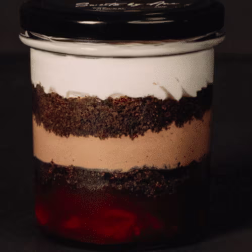Schwarzwälder Kirsch (Dessert im Glas)