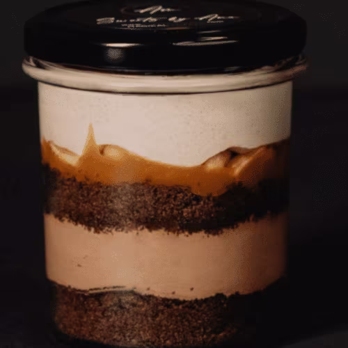 Snikers-Karamell (Dessert im Glas)