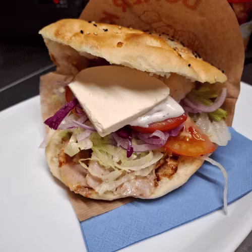 Kebap mit Käse