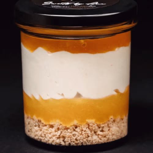 Tarte Mango-Passionsfrucht- Vegan (Dessert im Glas)