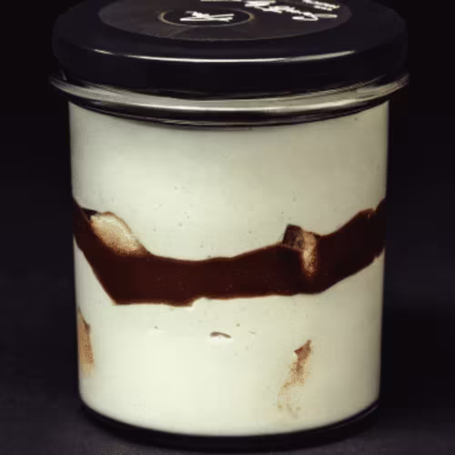 Nutellamisu mit Pistazie (Dessert im Glas)