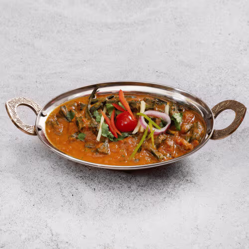 Bhindi Bhaji (vegetarisch, vegan)