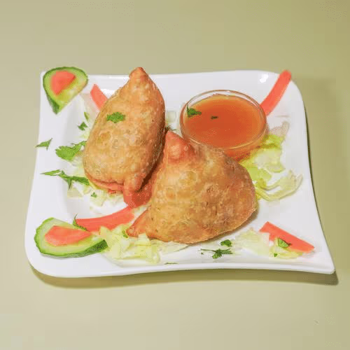 Samosa (2 Stück, vegetarisch)