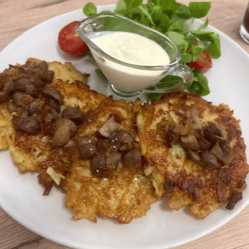 Draniki -  Kartoffeln Puffer