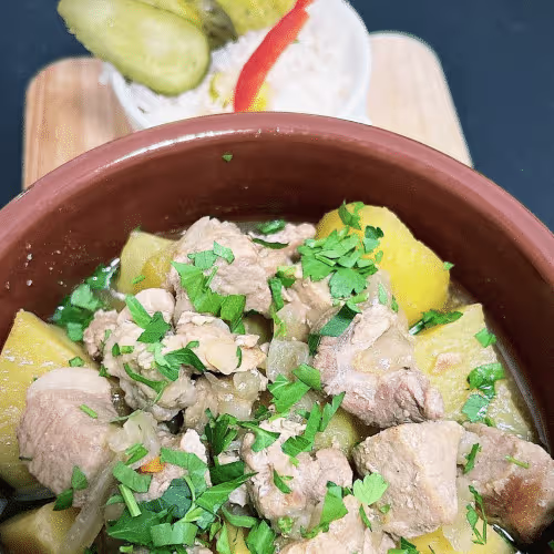 Braten im Topf