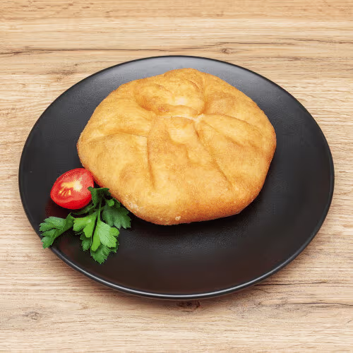 Langos mit Rindfleisch